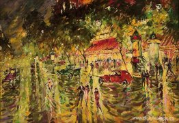 Un bulevar en París Un bulevar en París