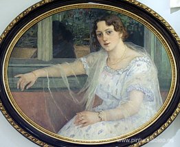 retrato de una mujer joven retrato de una mujer joven