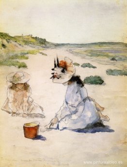 En la playa, Shinnecock En la playa, Shinnecock