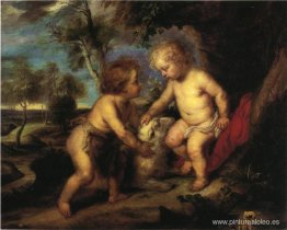 El Niño Jesús y el Niño San Juan según Rubens El Niño Jesús y el Niño San Juan según Rubens