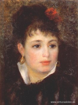 mujer con una rosa mujer con una rosa