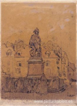 Boceto para "La estatua de Duquesne, Dieppe" Boceto para "La estatua de Duquesne, Dieppe"