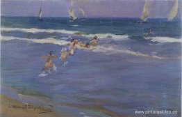 niños en el mar niños en el mar