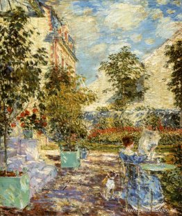 En un jardín francés En un jardín francés