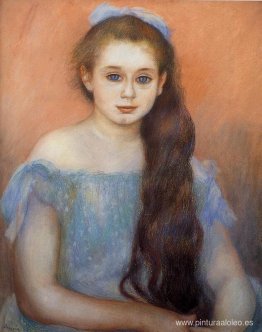 retrato, de, un, niña retrato, de, un, niña