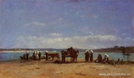 Las esposas de los pescadores bretones Las esposas de los pescadores bretones