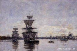 El puerto de Burdeos El puerto de Burdeos