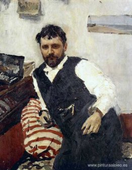 Retrato de Konstantin Korovin Retrato de Konstantin Korovin