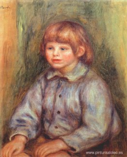 Retrato sentado de Claude Renoir Retrato sentado de Claude Renoir