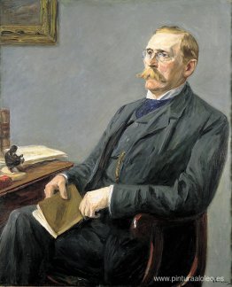 Retrato de Wilhelm Bode Retrato de Wilhelm Bode