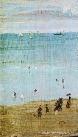Armonía en azul y perla: Las Arenas, Dieppe Armonía en azul y perla: Las Arenas, Dieppe