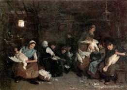 Mujeres desplumando gansos Mujeres desplumando gansos