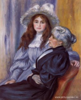 Berthe Morisot y su hija Julie Manet Berthe Morisot y su hija Julie Manet