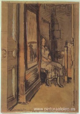 Estudio para 'El armario' Estudio para 'El armario'