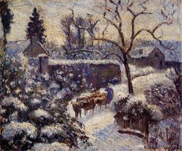 El efecto de la nieve en Montfoucault El efecto de la nieve en Montfoucault