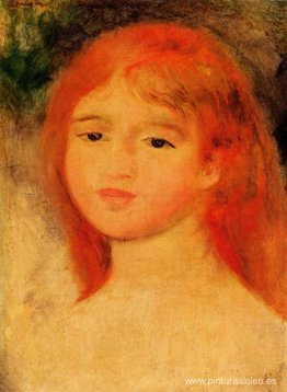 Chica con cabello castaño Chica con cabello castaño