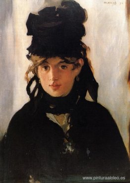 Berthe Morisot con un ramo de violetas Berthe Morisot con un ramo de violetas