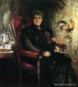 Retrato de la señora. E.H. bensel Retrato de la señora. E.H. bensel