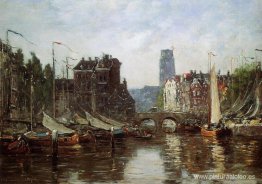 Rotterdam, el puente de la Bolsa de Valores Rotterdam, el puente de la Bolsa de Valores