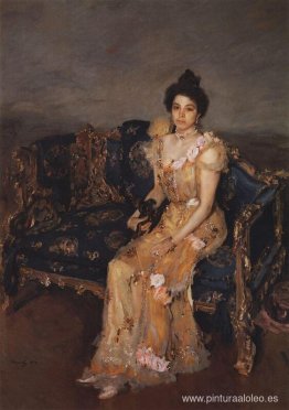 Retrato de Sofía Mikhailovna Botkina Retrato de Sofía Mikhailovna Botkina