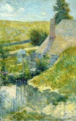 Casa del artista vista desde atrás Casa del artista vista desde atrás