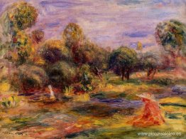 Paisaje de Cagnes Paisaje de Cagnes