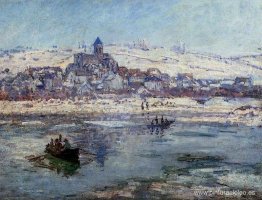 Vétheuil en invierno Vétheuil en invierno