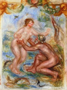 Estudio para El Saona abrazado por el Ródano Estudio para El Saona abrazado por el Ródano