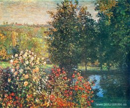 Rosas en el jardín de Hoshede en Montregon Rosas en el jardín de Hoshede en Montregon