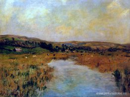 El valle de la Scie en Pouville El valle de la Scie en Pouville