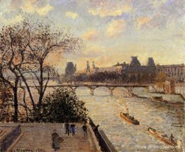 El Louvre y el Sena desde el Pont Neuf El Louvre y el Sena desde el Pont Neuf