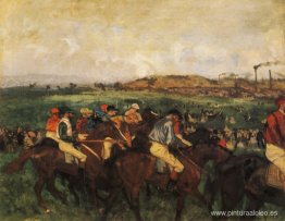 Señores Jinetes antes de la Salida Señores Jinetes antes de la Salida