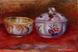 Naturaleza muerta con frutero Naturaleza muerta con frutero