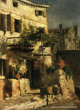 Una escena veneciana Una escena veneciana