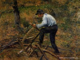Pere Melón Aserrando Madera, Pontoise Pere Melón Aserrando Madera, Pontoise