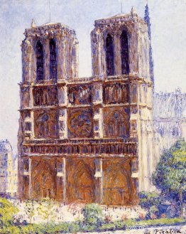Notre Dame, el efecto de la luz del sol Notre Dame, el efecto de la luz del sol