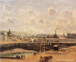 Dieppe, Cuenca De Dunquesne, Marea Baja, Sol, Mañana Dieppe, Cuenca De Dunquesne, Marea Baja, Sol, Mañana