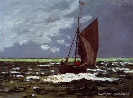 Paisaje marino tormentoso Paisaje marino tormentoso