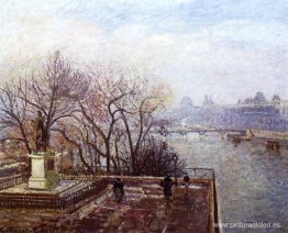 El Louvre, Mañana, Niebla El Louvre, Mañana, Niebla