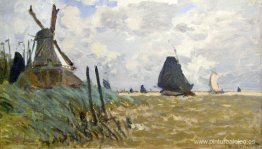 Molino de viento cerca de Zaandam Molino de viento cerca de Zaandam