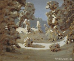 Invierno. La luz del sol sobre la escarcha Invierno. La luz del sol sobre la escarcha