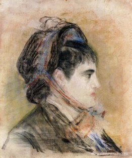 Madame Jeanne Martin con un sombrero Madame Jeanne Martin con un sombrero