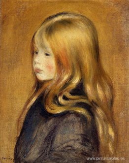 Retrato de Edmond Renoir, hijo. Retrato de Edmond Renoir, hijo.