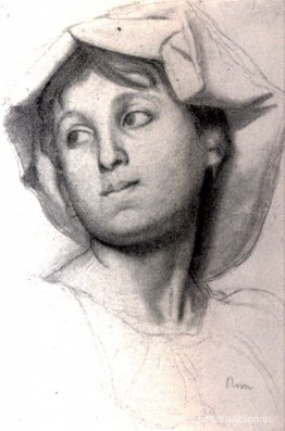 Cabeza de una joven romana Cabeza de una joven romana