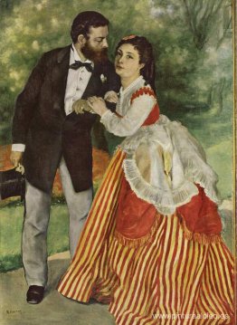 Retrato de la pareja Sisley Retrato de la pareja Sisley