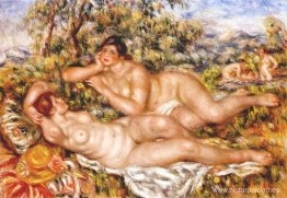 Los grandes bañistas (Las ninfas) Los grandes bañistas (Las ninfas)