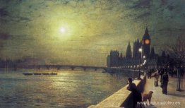 Reflexiones sobre el Támesis, Westminster Reflexiones sobre el Támesis, Westminster