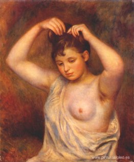 Mujer peinándose Mujer peinándose