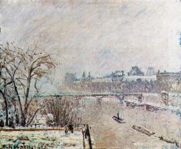 El Sena visto desde el Pont Neuf, invierno El Sena visto desde el Pont Neuf, invierno