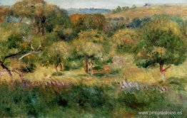 El borde del bosque en Bretaña El borde del bosque en Bretaña